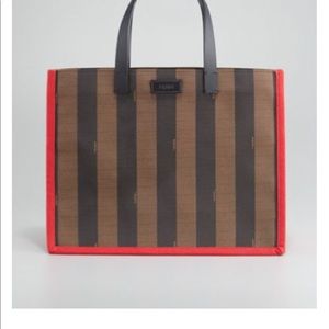 Fendi Pequín small shopping tote bag
